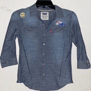 Girl Levi Jean shirt